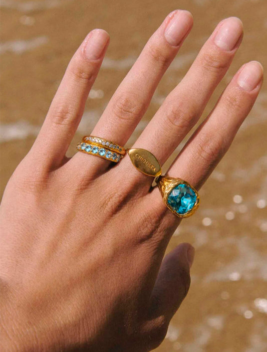 ANILLO DOLORES AZUL