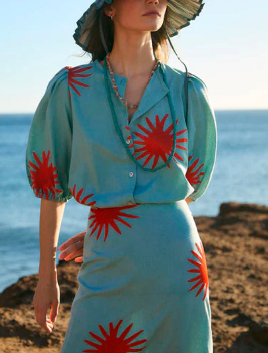 BLUSA LUSTER