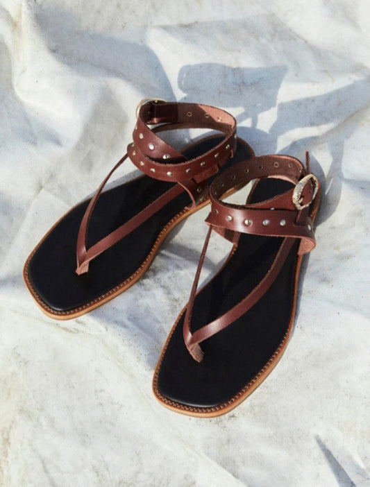 SANDALIAS ESCLAVA CHOCOLATE