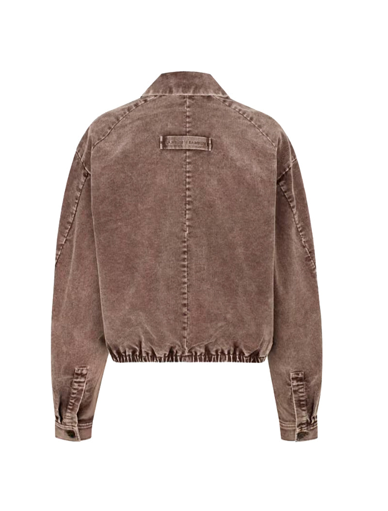 CHAQUETA SAKELLA MARRON