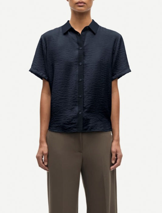 CAMISA SAMINA AZUL MARINO
