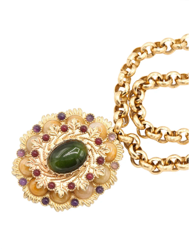 COLLAR MAGDALENA VERDE
