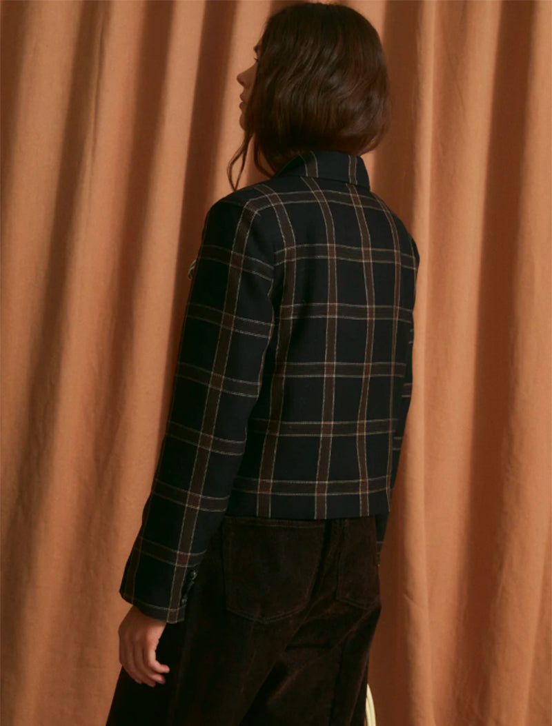 CHAQUETA SPENCER BERLIN MARRON