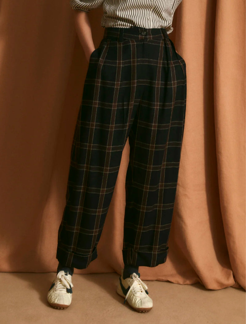 PANTALON BERLIN MARRON