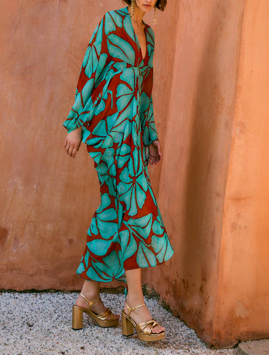 VESTIDO VERO FIJI TURQUESA