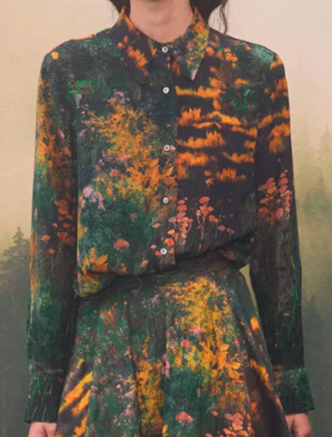 BLUSA CAMPO DE GRAMÍNEAS
