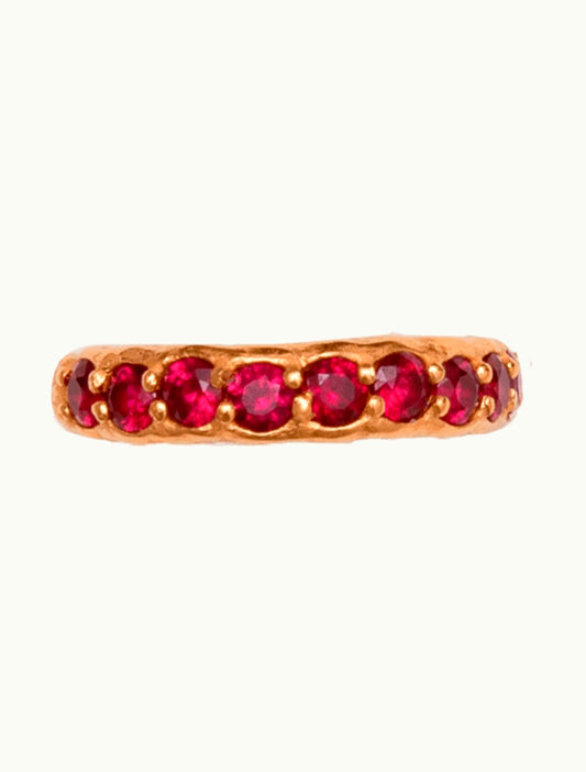 ANILLO DOLORES ROJO