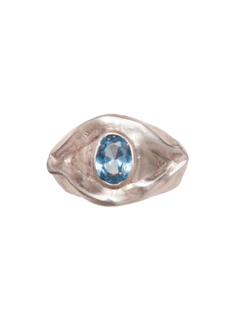 ANILLO HORUS PLATA