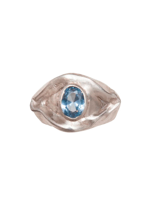 ANILLO HORUS PLATA