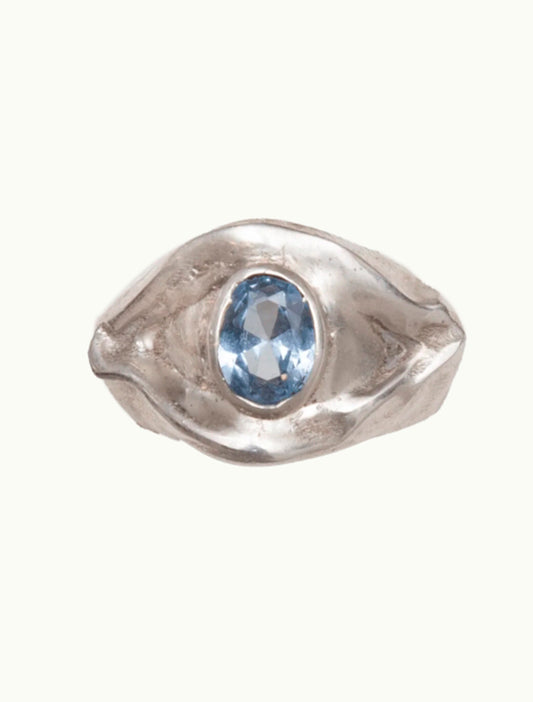ANILLO HORUS PLATA