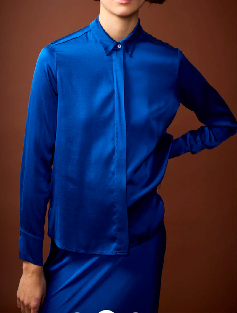 CAMISA BLANCHE AZUL