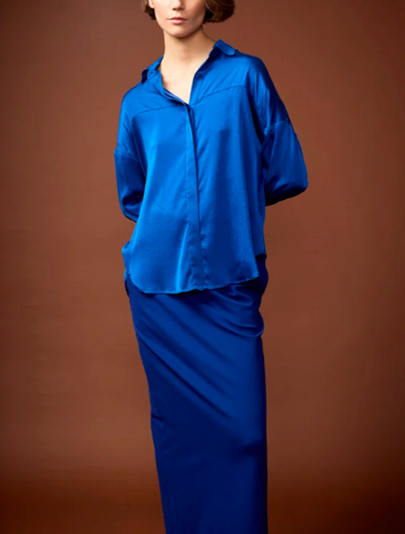 CAMISA BLANCHE AZUL