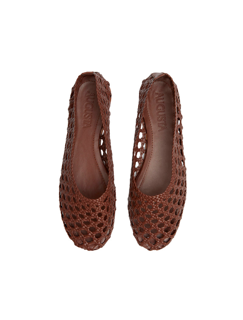 BAILARINAS AVA PIEL CHOCOLATE
