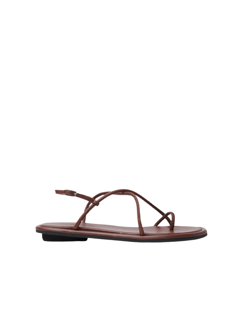 SANDALIAS ALICE MARRON