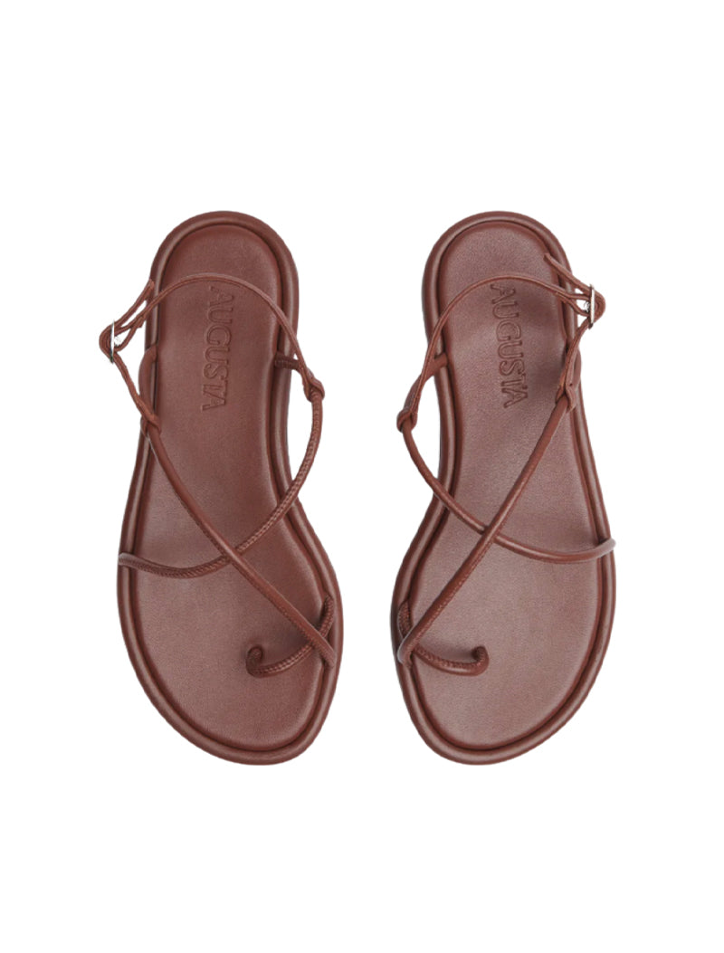 SANDALIAS ALICE MARRON