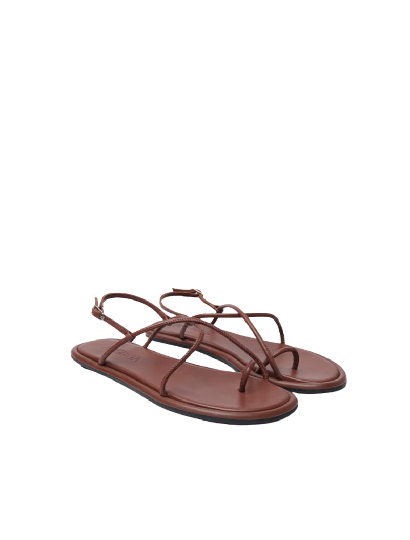 SANDALIAS ALICE MARRON