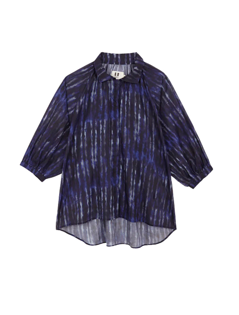 CAMISA RAYA PRINT AZUL