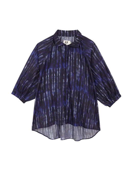 CAMISA RAYA PRINT AZUL