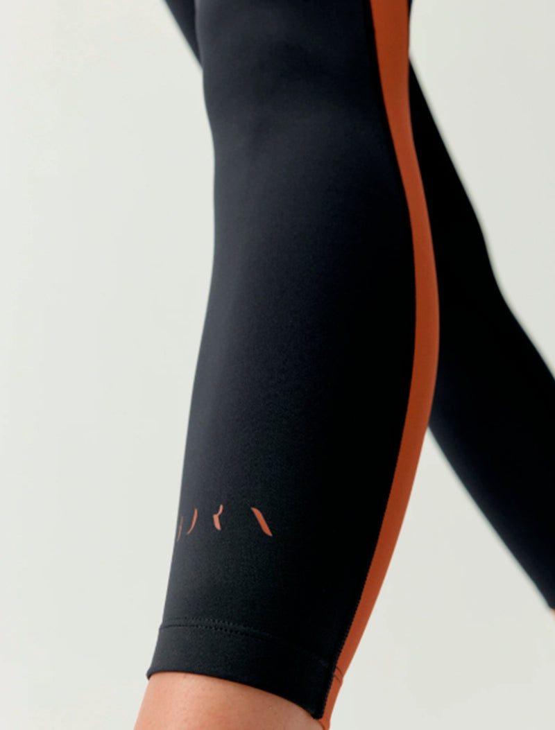 LEGGING TAO NEGRO/NARANJA