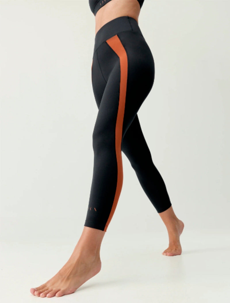 LEGGING TAO NEGRO/NARANJA