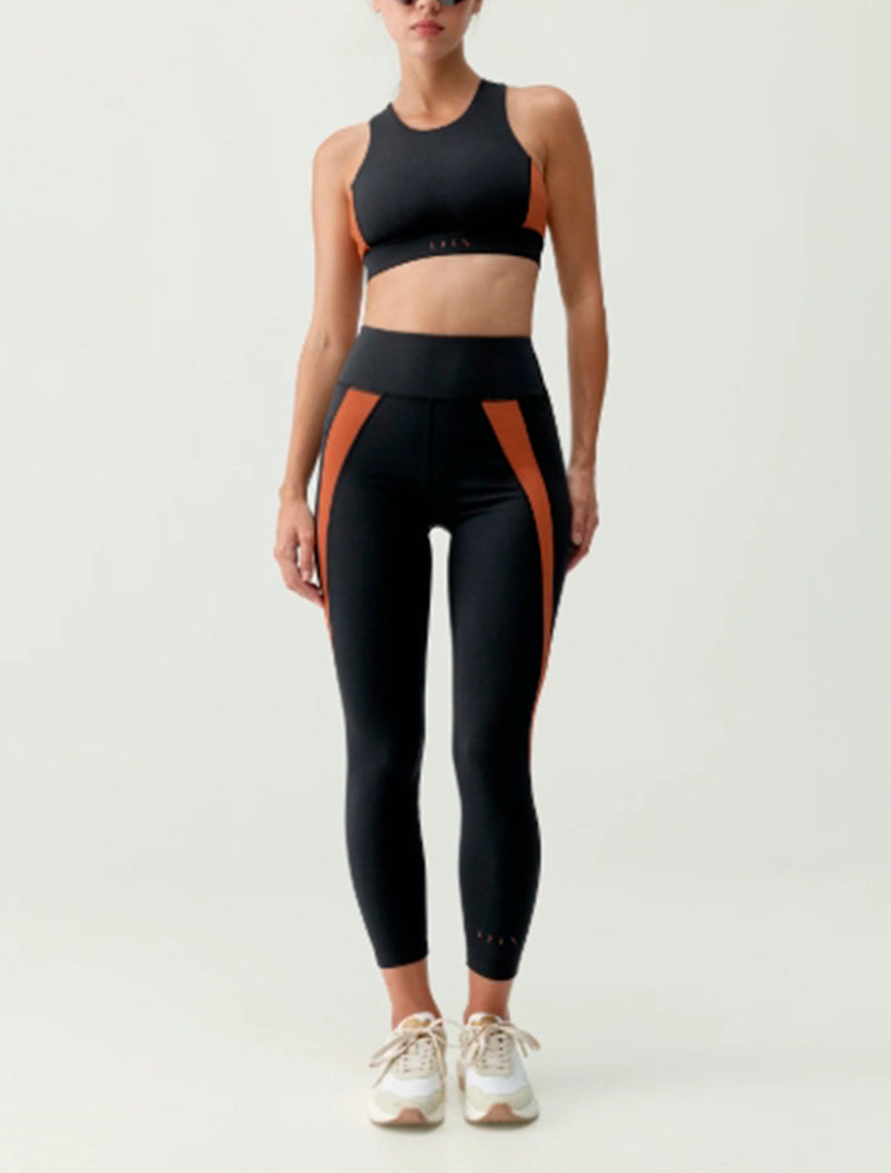 TOP TAO NEGRO/NARANJA