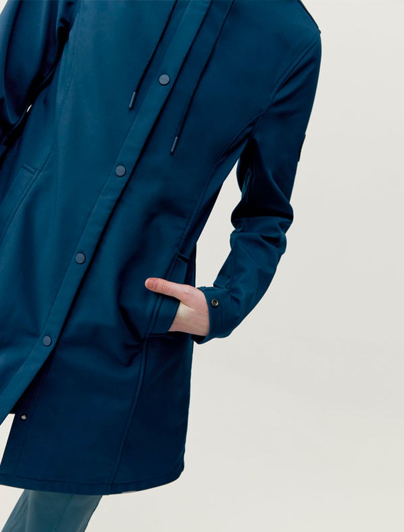 TRENCH AZUL