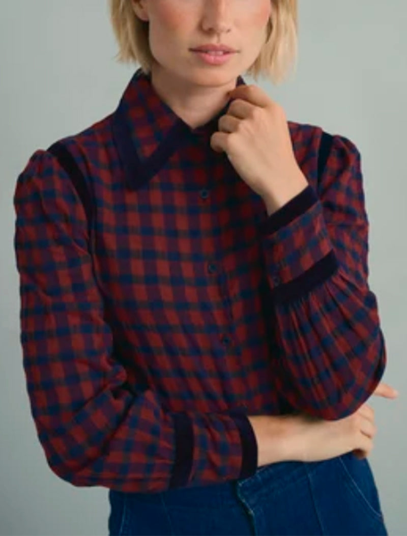 BLUSA BAKER AZUL