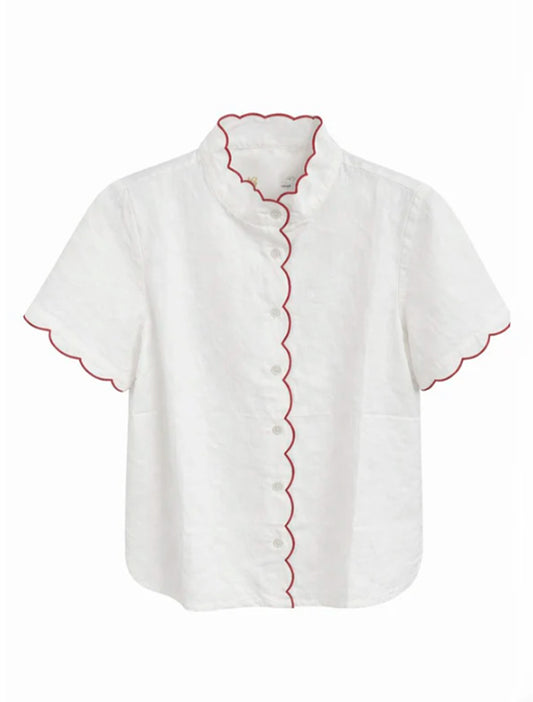 BLUSA BRENNET ROJO