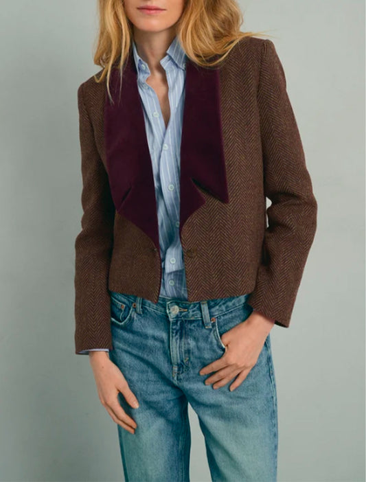 BLAZER GRENELLE CORTA
