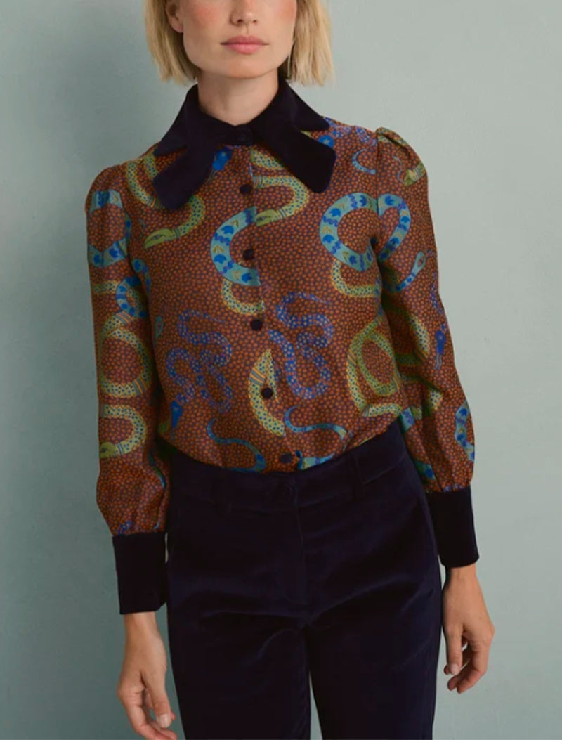 BLUSA MONTROUGE AZUL