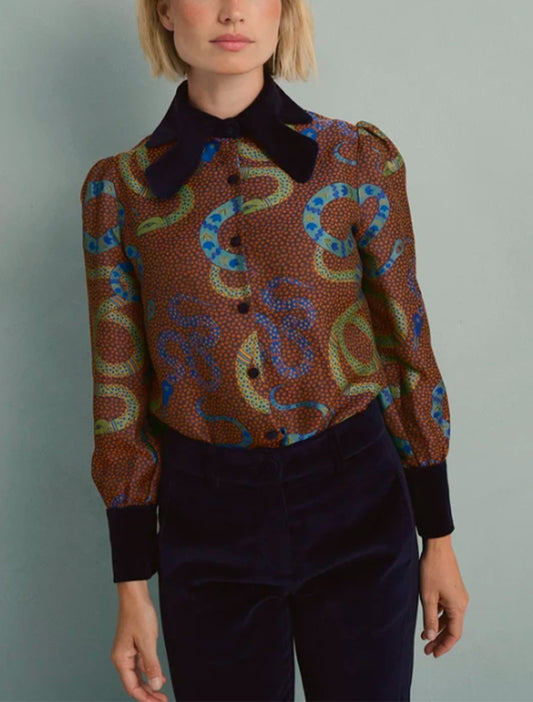BLUSA MONTROUGE AZUL