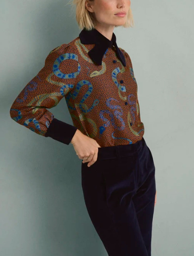 BLUSA MONTROUGE AZUL