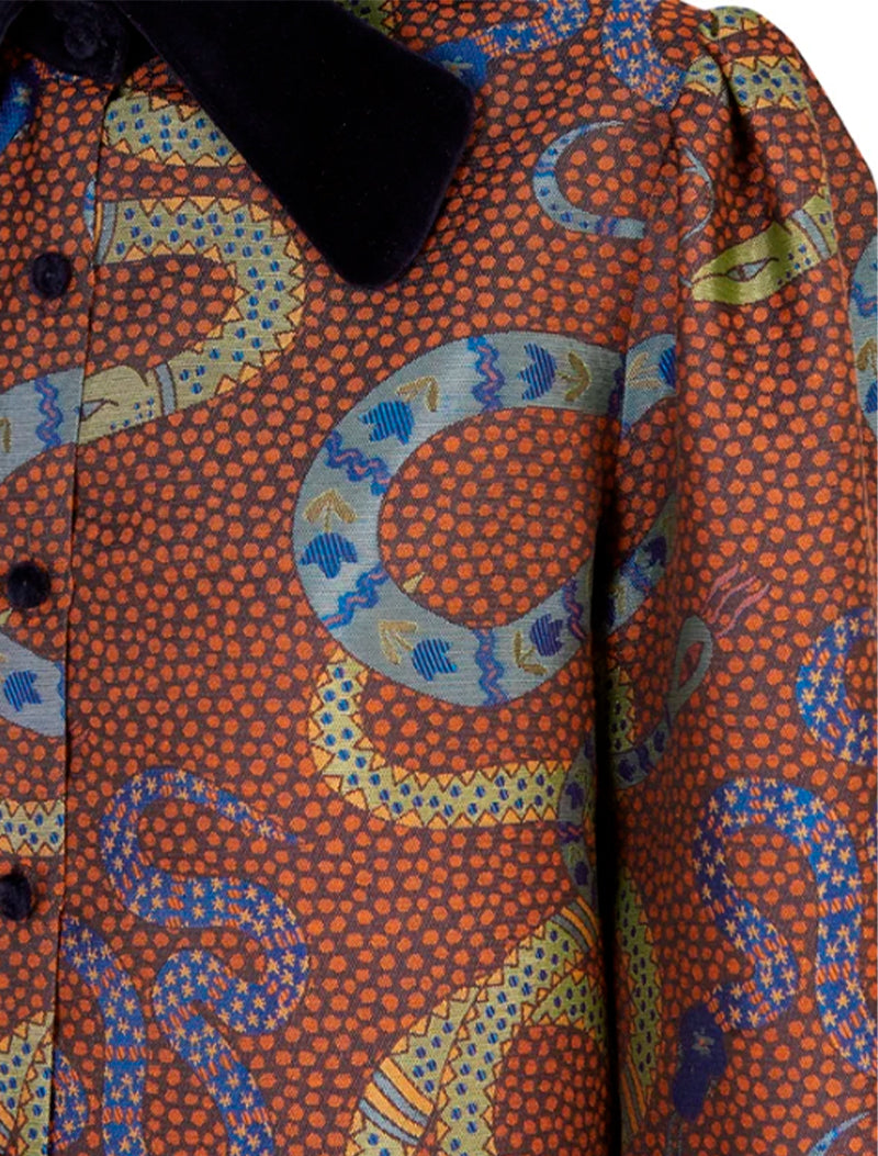 BLUSA MONTROUGE AZUL