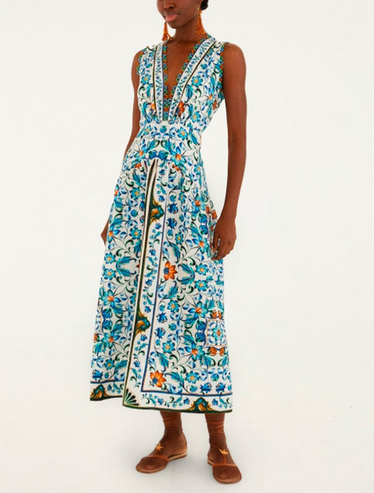 VESTIDO TILE FLOR