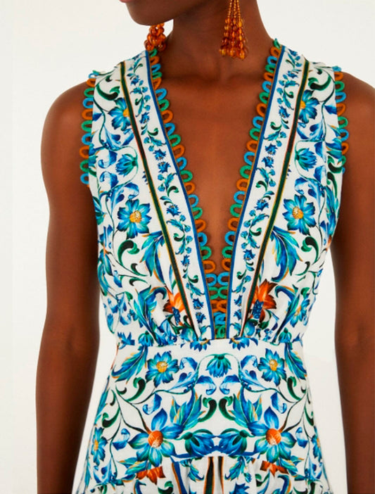 VESTIDO TILE FLOR