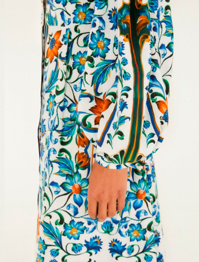 VESTIDO FLORAL MAXI