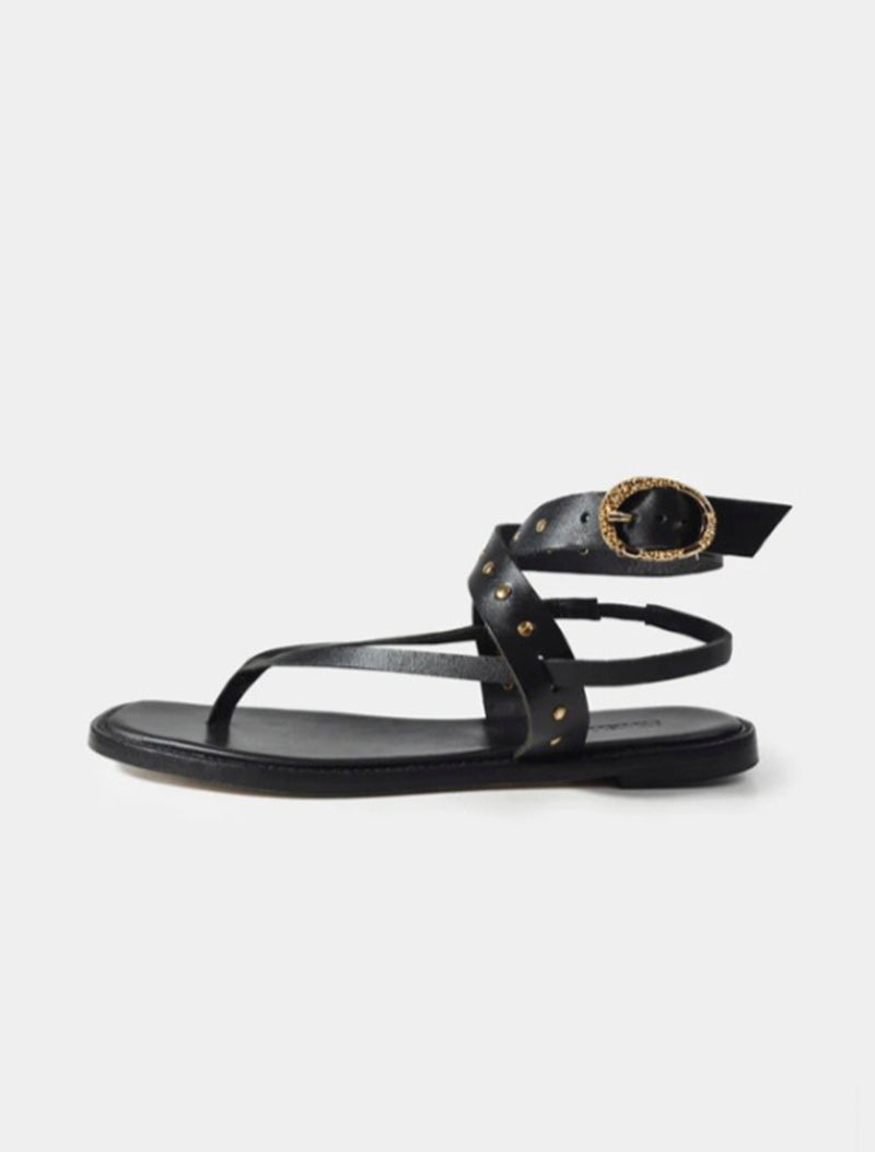SANDALIAS ESCLAVA NEGRA