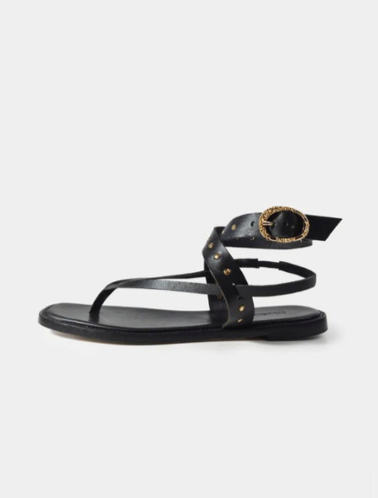 SANDALIAS ESCLAVA NEGRA