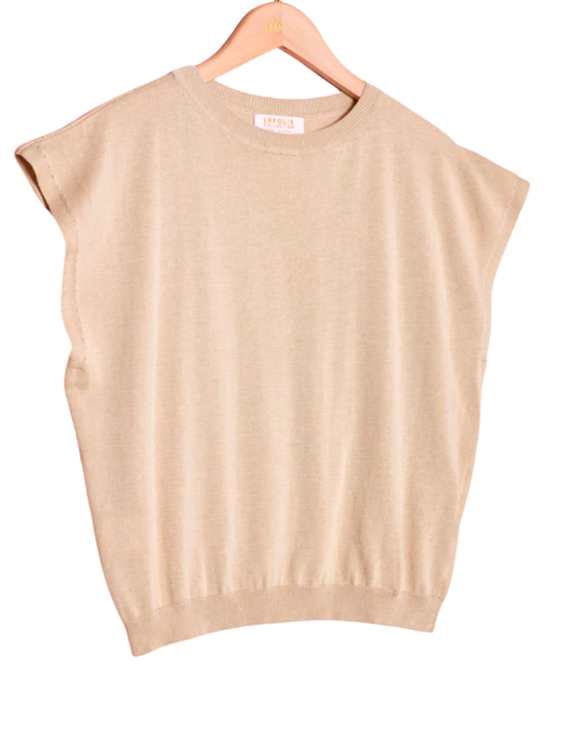TOP PUNTO MARIE BEIGE