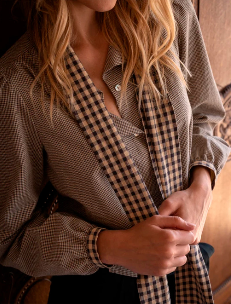 CAMISA LOUIS MARRON