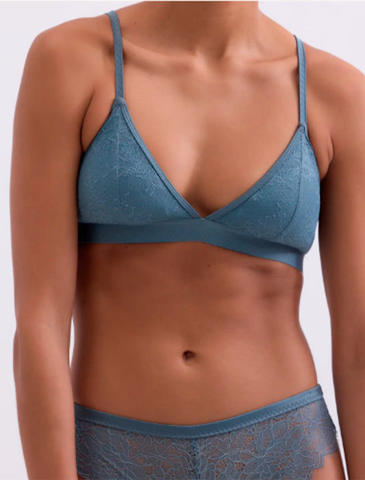 SUJETADOR DARLING GRIS AZUL
