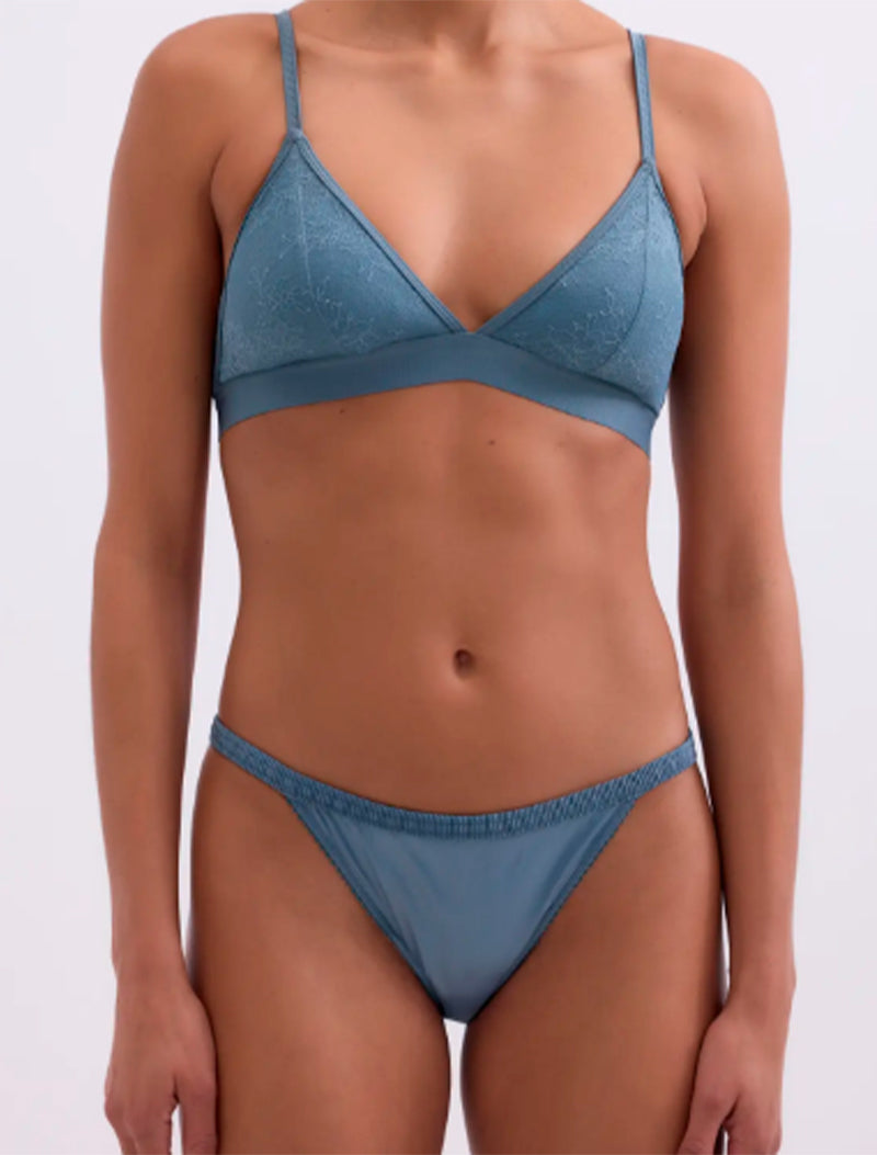 BRAGUITA WILD ROSE AZUL GRISACEO
