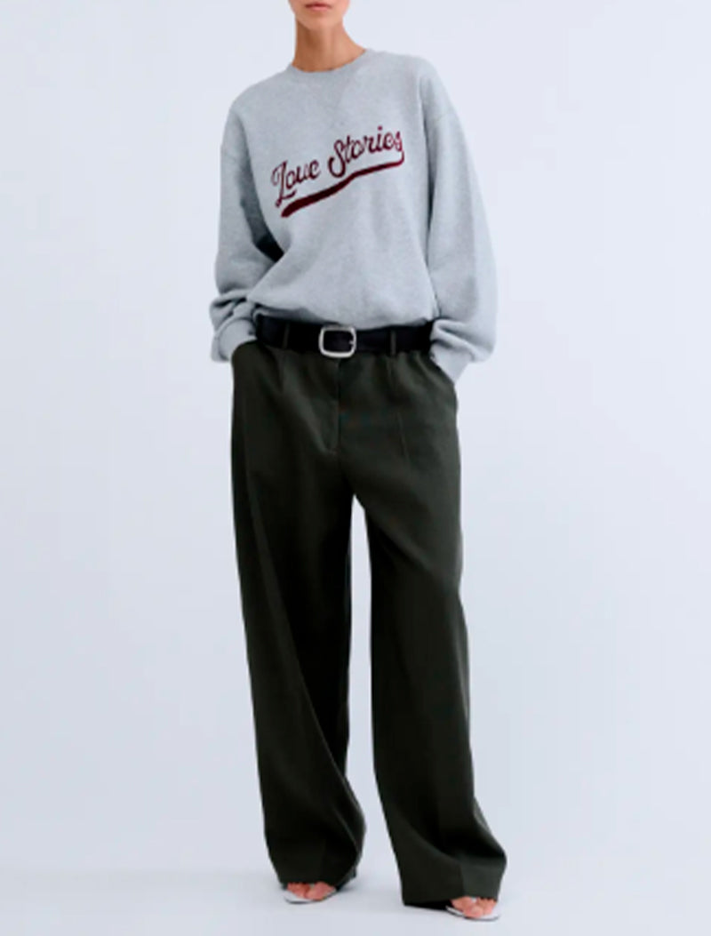 SUDADERA SLOANE GRIS