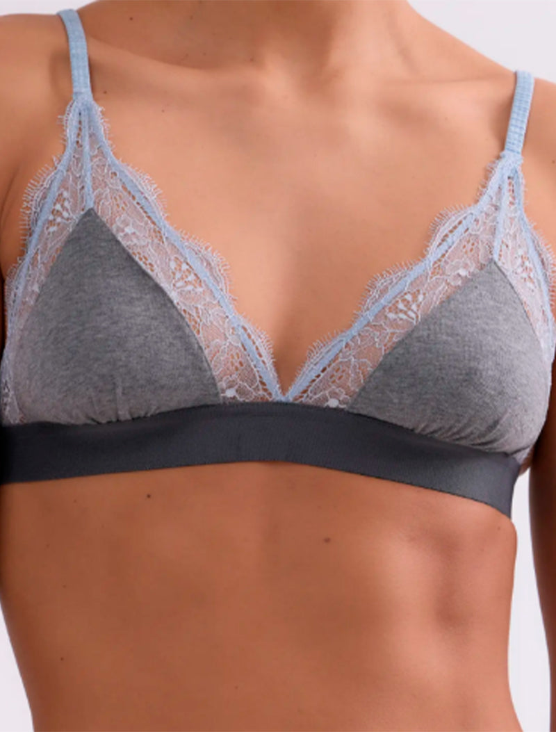 SUJETADOR LOVE LACE GRIS