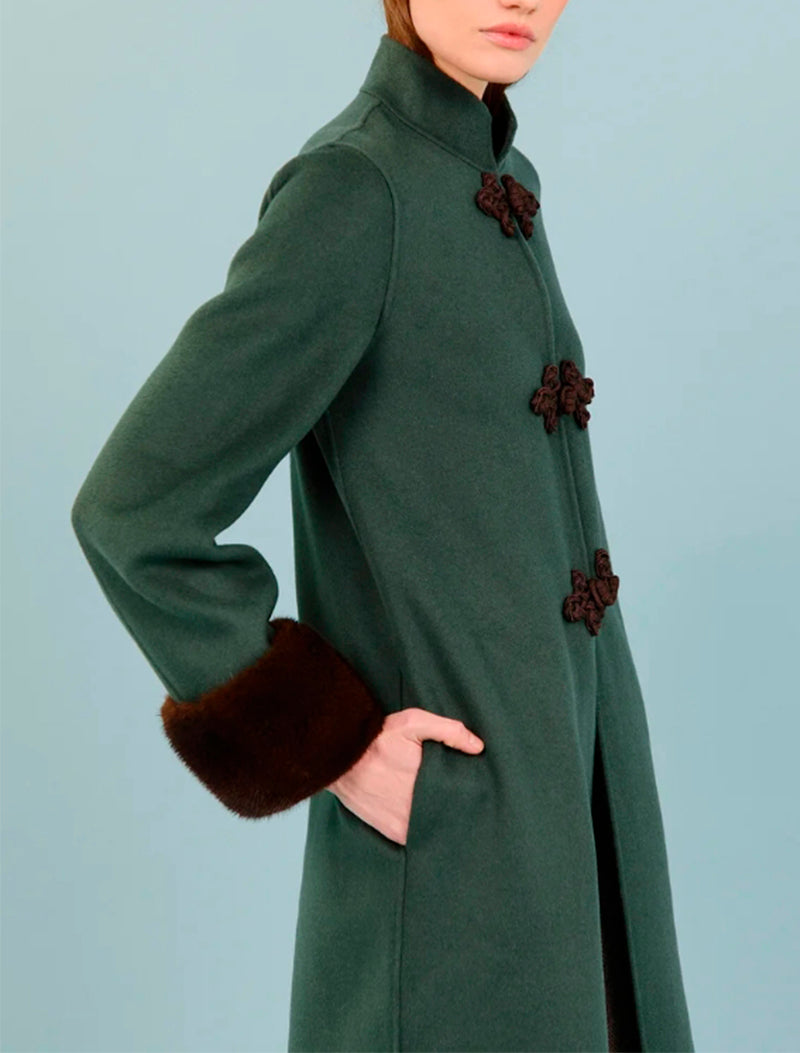 ABRIGO HARRIET VERDE