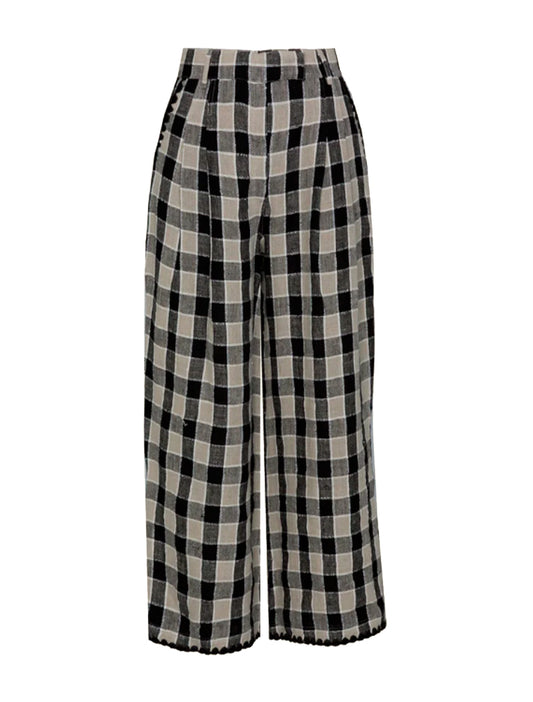 PANTALON NILA CUADROS