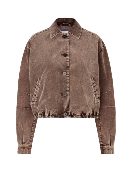 CHAQUETA SAKELLA MARRON