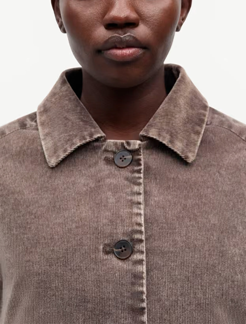 CHAQUETA SAKELLA MARRON