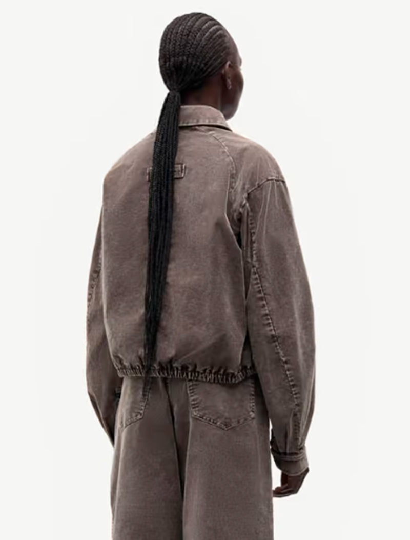 CHAQUETA SAKELLA MARRON