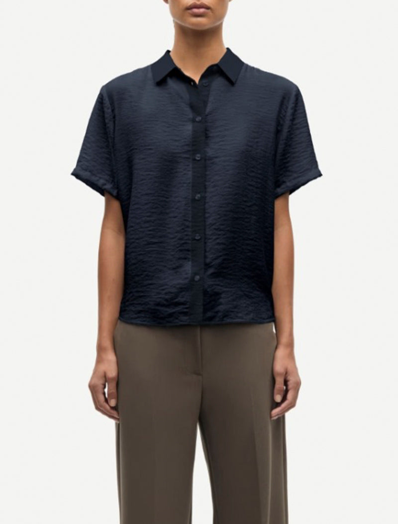 CAMISA SAMINA AZUL MARINO